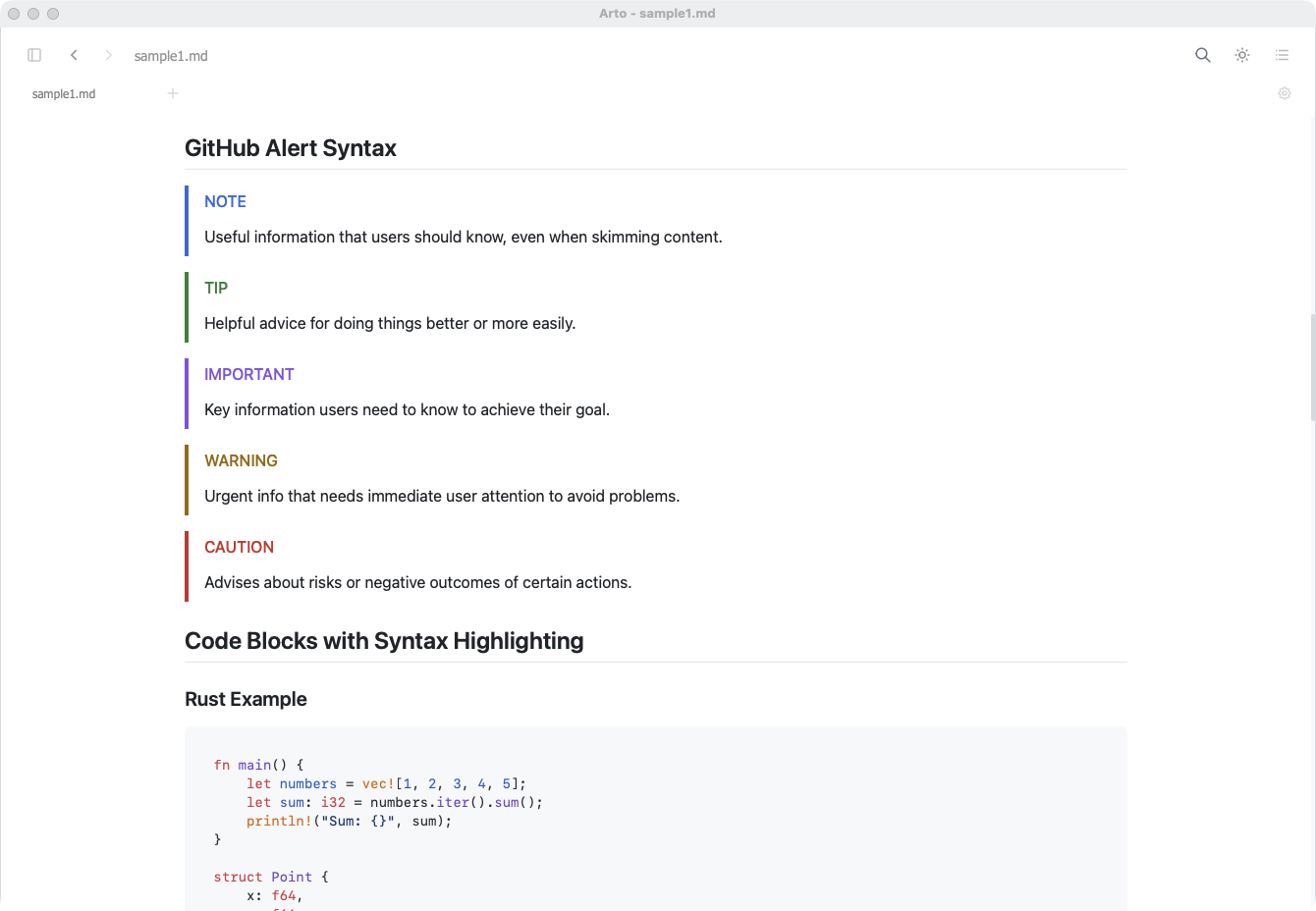GitHub Alerts support